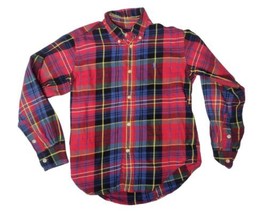 Ralph Lauren Boys Plaid Shirt Size 6 Vintage Button Down Classic Holiday... - £11.24 GBP