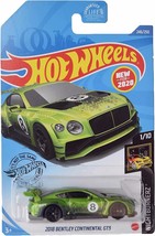 Hot Wheels 2018 Bentley Continental GT3 - Nightbuernerz 1/10 [Green] 246... - $5.80