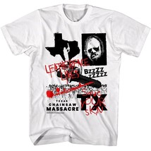 Texas Chainsaw Massacre Leatherface Lives Men&#39;s T Shirt Horror Movie Gore - £22.72 GBP+
