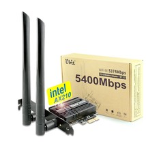 Wifi Card 6E 5400Mbps For Intel (6Ghz&amp;5Ghz&amp;2.4Ghz) Pcie Wifi Card, Bt 5.... - $73.99