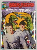 Star Trek 1979 Peter Pan Book &amp; Record Set Brand New &quot;Dinosaur Planet&quot; - $19.78