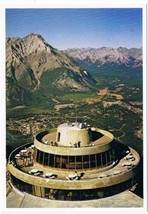 Alberta Postcard Banff Sulphur Mountain Gondola Lift Observation Terrace - £1.69 GBP