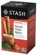 Stash Decaf Chai Spice Tea, Tea , 18 ct - £7.44 GBP