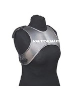 Antique Medieval Medieval Fantasy Body Armor Cosplay Women Chest Steel C... - $2,372.28 MXN