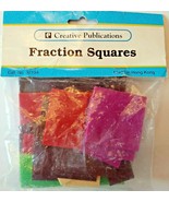 Creative Publications Fraction Squares 24 Piece Rare Out of Production H... - £23.83 GBP
