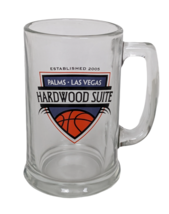 Palms Las Vegas Glass Beer Mug Hardwood Suite Souvenir 16 Oz - £19.58 GBP