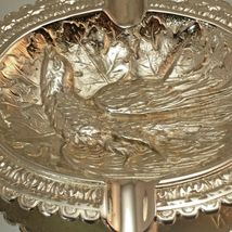 Pheasant Bird Solid Brass Nickel Chrome Plated Measures 6.75" L X 5.25" image 7