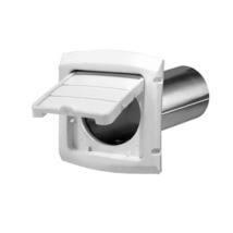 Everbilt 4 in. Hinged Louvered Vent Hood in White - £14.15 GBP