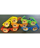 Vtg Crazy Eyes Dime Store Glasses Creative Novelty Glasses Toys Lot of 5... - £10.34 GBP