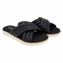 Kensie Dream Womens Size 11, Cross Band Sandal, Black - £17.48 GBP