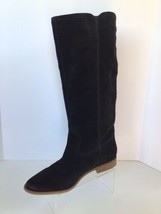 SPLENDID Penelope Tall Soft Slouchy Riding Boots, Black Suede (Size 8.5 M) - £31.65 GBP