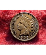 One Cent Indian Head 1905 USA - $2,025.16 MXN