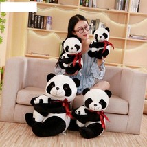 Panda Plush Toys Stuffed Animal Bear Doll Cartoon Soft Pillow Dolls Girls Lover  - £17.33 GBP