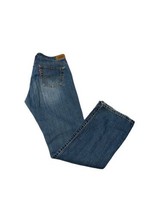 Levis 515 Boot Cut Womens 12M Stretch Denim Jeans Medium Wash Faded Blue 33W 30L - £11.77 GBP