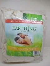 Earthing Feel Vibrant Fitted Queen Sheet - $44.99