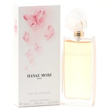 PINK BUTTERFLY * Hanae Mori 3.4 oz / 100 ml Eau de Toilette Women Perfume Spray - £165.25 GBP