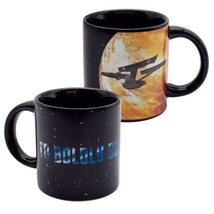 Star Trek Warp Speed Heat Transforming 12 oz Ceramic Mug NEW UNUSED BOXED - $14.50