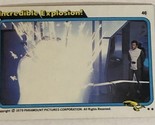 Star Trek 1979 Trading Card #46 Incredible Explosion William Shatner - £1.55 GBP