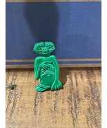 Vintage ET Extra Terrestrial Green Enamel Alien Lapel Pin-Denim Jacket Pin - $7.99