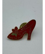 VTG VFW ORDER OF THE COOTIE 1999 Take The Extra Step Strawberry Heel Pin... - $12.95