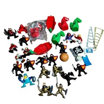 Fisher Price Great Adventures Pirates Dragons &amp; Accessories 30 Piece Lot - £38.36 GBP
