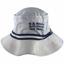 U.S. Senate Invitational Golf Assoc. Tournament Bucket Hat Sun Hat White... - $27.84