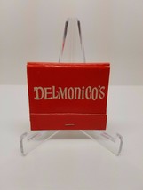 Matchbook Delmonico&#39;s Vintage Matchbooks - £3.75 GBP