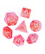 7-Die Polyhedral Dice Set, Dnd Dice Set Nebula Dice D&amp;D Dice For Dungeon... - £15.68 GBP