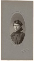 Cabinet Card Photo of Lady in 1904 Oregon City, OR 3.75&quot;x6.875&quot; Excellent -Named - £18.22 GBP