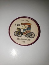 Jello Car Coins - # 10 of 200 - The Deys-Griswold (1895) - £11.99 GBP