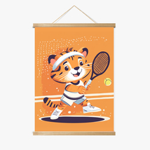 Tycho the Trickster Tiger Wood Frame Hanger by DLJ - £35.55 GBP