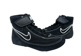 Nike Kids&#39; Speed Sweep VII Wrestling Black/White Size: 3 366684-001 Lace up - $739.33 MXN