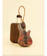 Mini Colorful Bass Keychain Handmade Wooden Vibrant Bass Car Charm For B... - €48,23 EUR