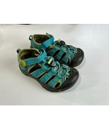 KEEN Toddler Kids Green Water Sandals Shoes Size 11 Hiking Camping Water... - $27.06 CAD