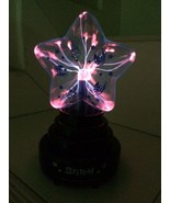 Disney Lilo Stitch Plasma Night Light Lamp. Star Theme. Very Pretty, RARE - $96.02 CAD
