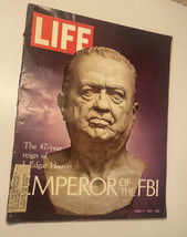 Life Magazine April 9 1971 J Edgar Hoover Emperor Of The Fbi - £4.60 GBP