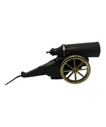 Vintage CANNON SWANK Hi-Intensity Desk Side Table Lamp Light Metal Brown - $51.31 CAD