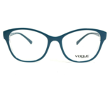 Vogue Eyeglasses Frames VO 5169-B 2564 Blue Clear Gold Cat Eye 52-17-140 - $49.77