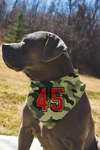 Military Dog, Pet, Dog, Cat Custom camo 45 Bandana Accessories Neckerchi... - $18.89