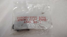 ANSI 60-1 Connecting Link Spring Clip Type - $9.49