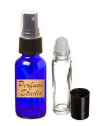 Spray Glass Bottles for Homemade Essential Oil Blends. (3) 1oz / 30ml Bl... - £9.54 GBP