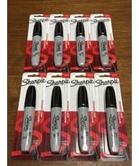 Sharpie Permanent Markers Broad Chisel Point 8-Pack Black - BRAND NEW - $22.28