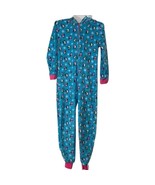 Max &amp; Olivia Big Kid Girls Printed Hooded Lounge Suit,Blue/Pink,Medium(7/8) - £43.24 GBP