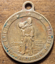 Boys Town, Nebraska NE Edward Flanagan Founder School &amp; Home Brass Key F... - $31.76 CAD