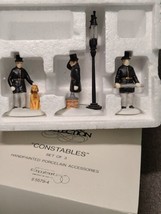 Dept 56 Heritage Village Constables Set of 3 Figurines  #5579-4 Christmas - £12.77 GBP