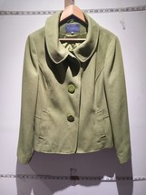 Autonomy Womens Green Polyester Jacket Blazer Size 16 Express Shipping - £14.29 GBP