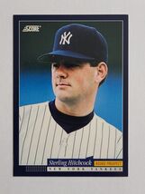 Sterling Hitchcock - New York Yankees - Rookie Prospect - Score 565 - 1994 - $1.25