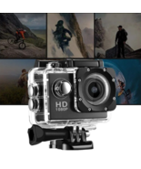 Mini High Definition Full HD 1080P Waterproof Sports Action Camera, Black - $29.69