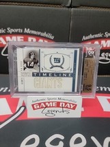 2010 National Treasures YA Tittle Timeline Materials GW Patch /99 NY BGS 9.5 - £88.89 GBP