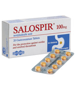 Low dose 100mg Acetylsalicylic Acid Gastro Resistant Coated 3 X 20 Tablets - $24.69 CAD